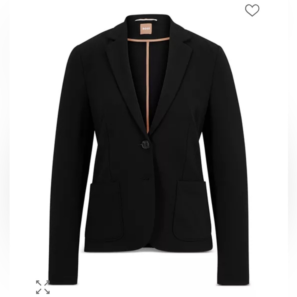 BOSS Jonalahra BlazerJacket Womens Soft Stretch Workwear No Size Tag L XL 12 14